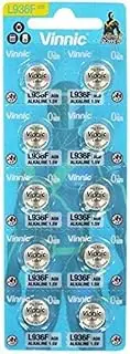 VINNIC Battery BOTON Alkaline AG9 L936F LR45 Blister*10