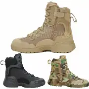 Mens Tactical Military Combat Boots SWAT Camping Waterproof Hiking Outdoor Shoes