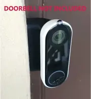Google Nest Hello Doorbell A0077 Wired Wedge 75° Degree Angle Mount Bracket