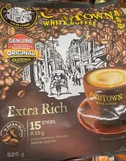 Old Town 3 in 1 Instant White Coffee Extra Rich 15 sticks x 35g Malaysia