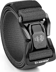 [Fairwin] Belt Men Tactical Work Nylon Ceinture Homme Tactique Adjustable Heavy Duty Military Belts Jeans Golf Metal Buckle