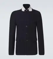 [Dries Van Noten] Dries Van Noten Wool blazer AU 102 blue