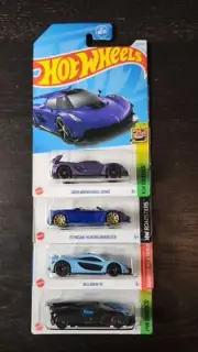 Hot Wheels McLaren P1 Pagani Huayra Jesko Bugatti Bolide **Hyper Cars**