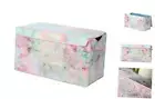 Sorbet Dream Faux Fur Collapsible Toy Storage Trunk, 28" W, Tie Dye Rainbow Fur