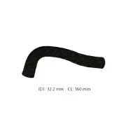 Upper Radiator Hose for Mitsubishi Triton MK L200 Express 4M40 2.8L 360mm