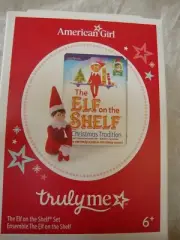 American Girl Doll ELF on the SHELF Scout NEW in BOX UNOPENED for 18" doll size