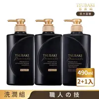 在飛比找ETMall東森購物網優惠-思波綺髮研修護洗潤組(洗髮乳490ml*2+潤髮乳*1)