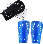 Outanaya 2 Pair Child Soccer Leg Guards Breathable Shin Pad Calf Protector for Boys Girls