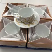 FRANCK MULLER Coffee Cup & Saucer 5 Pairs Set 13909