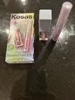 Kosas Set Of Unbuttoned Lip Gloss And Air Brow Clear Set. Travel Size