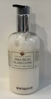 Crabtree Evelyn India Hicks Island Living Spider Lily Hand Therapy 9.7oz NEW