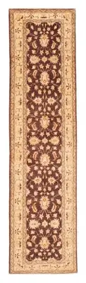 Traditional Hand-Knotted Runner Rug 2'7" x 10'1" Wool Carpet