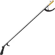 Duro-Med Reacher Grabber, Ergonomic Lightweight Reacher Grabber Tool, Magnetetic Pick Up Tool, 32 Inches, Black and Yellow