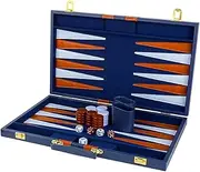 Luwecf Travel Backgammon Set Backgammon Board Game Set for Adults