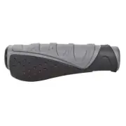 Clarks Rubber Handlebar Bike Grips Black/Gray MTB Hybrid