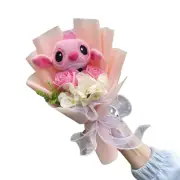 NNEOBA Stitch Creative Handmade Plush Bouquet