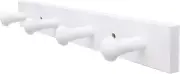 Wooden Peg Coat Rack for Kid'S Room - Wall Mounted Hooks for Coats, Jackets, Hoo