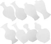 Veemoon 16pcs Chinese Vase Shaped Stencils for Durable Thick Cardboard Templates for Painting Graffiti DIY Crafts and Home Decoration Cultural Art Integration Creative Expression