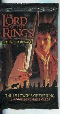 Lord Of The Rings CCG Fellowship Of The Ring Factory Sealed Hobby Packet / Pack