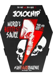 1x JOLOCHIP World'S Hottest Sauce|World Hottest Peppers|2.48 Million Shu-20 Ml