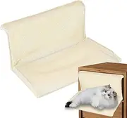 Cat Perch Bed | Suction Cup Cat Hammock Window Seat - with Removable Cover, Pet Accessories for Balcony Apartment Bedside Windowsill