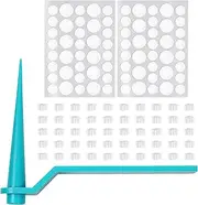 Skin Tag Remover Set Skin Tag Removal Kit with Skin Tag Removal Rubber Bands Skin Repair Patches for Removing Medium to Large (4mm to 8mm) Sized Skin Tags Painlessly VCXN
