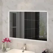 NAVONA LED Bathroom Mirror - Rectangle Frameless - 3-Colour Dimmable - with Defogger Pad - Touch Sensor Switch - 1200mm