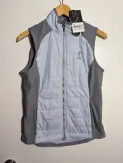 NWT WOMEN'S ZERO RESTRICTION TESS VEST, SIZE: S, COLOR: CLOUD (J515)