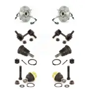 Front Bearing Upper Lower Ball Joint & Link Kit For Nissan TITAN Armada INFINITI