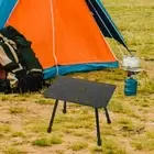 Camping Table Foldable Table Multifunctional Stable Portable Lantern Hanger for