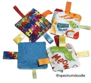 Visual and Textured Finger Cushions Set Of 4 /Autism/OT/Sensory Play/School/