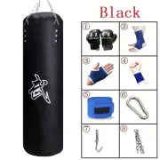 47" / 120cm Empty Boxing Sport Kick Punching Bag Sandbag Training, Black