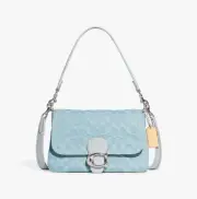 COACH PEANUTS collaboration Snoopy C4028 shoulder bag new 2412M*