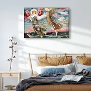 Saint Bride by John Duncan Canvas Wall Art