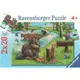 德國 Ravensburger (RV) 維寶【The Beaver Family (2X20pcs)】拼圖