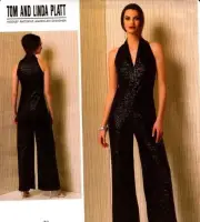 Vogue Sewing Pattern 1506 V1506 Misses Jumpsuit Tom Linda Platt NEW Size Xsm-Med