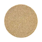 Kim Seybert Wood Round Placemats, Set of 4