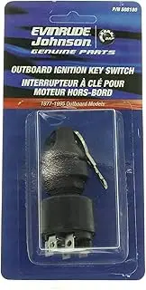 OEM Evinrude Johnson BRP Ignition Switch 77 Series (1977-1995) - 508180