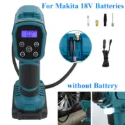 Cordless Car Air Compressor Tyre For Makita 18V Batteries Lxt Inflator Pump Lcd