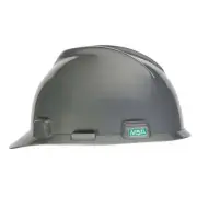 Msa Safety Hard Hat,Type 1, Class E,Pinlock,Silver 495855 Msa Safety 495855