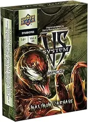 Upper Deck VS System 2PCG: Maximum Carnage, Multi - 55 Cards, Rulesheet - Carnage, Teen & Adult