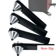 4pcs Non-Slip Speaker Spike Feet Stand Aluminium Shock Absorbing Isolation Foot