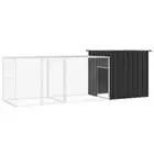 Chicken Coop Cage Run Rabbit Hutch Enclosure Galvanised Steel w/ Extension cage