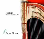 Bow Pedal Concert Bass Wire Harp String No. 37 6th Octave D=RE * 1 string