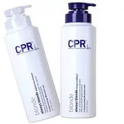 Vitafive CPR Always Blonde Toning Shampoo and Conditioner 900ml Duo
