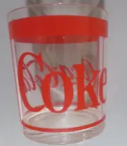 Coca-Cola Coke Plastic Glass 12 ounces