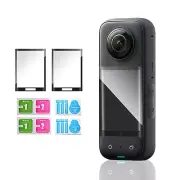 2x Curved Surface Protective Film Explosion-Proof Tempered Film for Insta360 X3