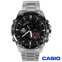 在飛比找PChome24h購物優惠-CASIO卡西歐 EDIFICE系列重感應雙顯賽車錶 ERA