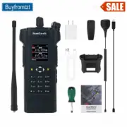 HAMGEEK APX-8000 12W Radio VHF UHF Walkie Talkie w/Handheld Mic Double Receiving