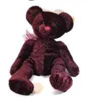 DDBOT Serenade Russ Berrie Teddy Bear plush chenille weighted comfort sensory
